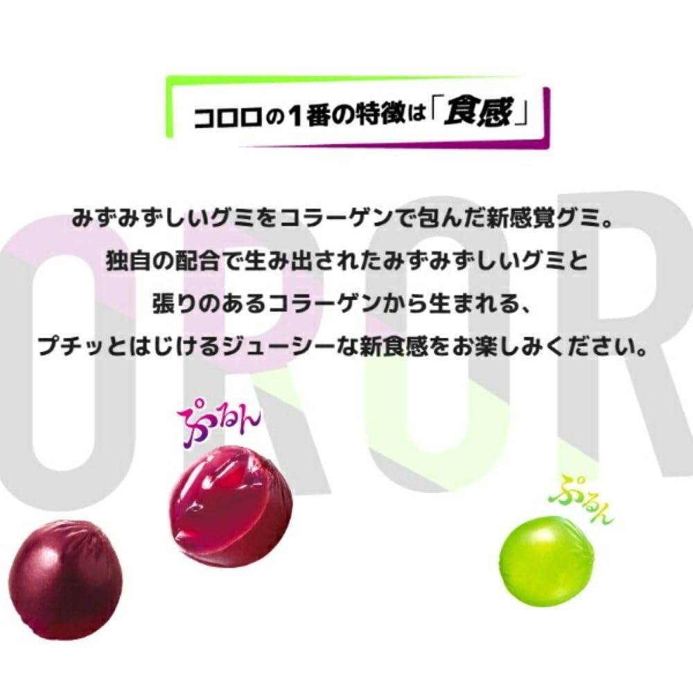 Amazon.co.jp: UHA味覚糖 味覚糖 コロロ グレープ 48g×6袋 : 食品